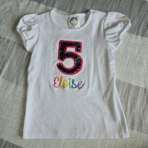 Eloise 5 birthday shirt